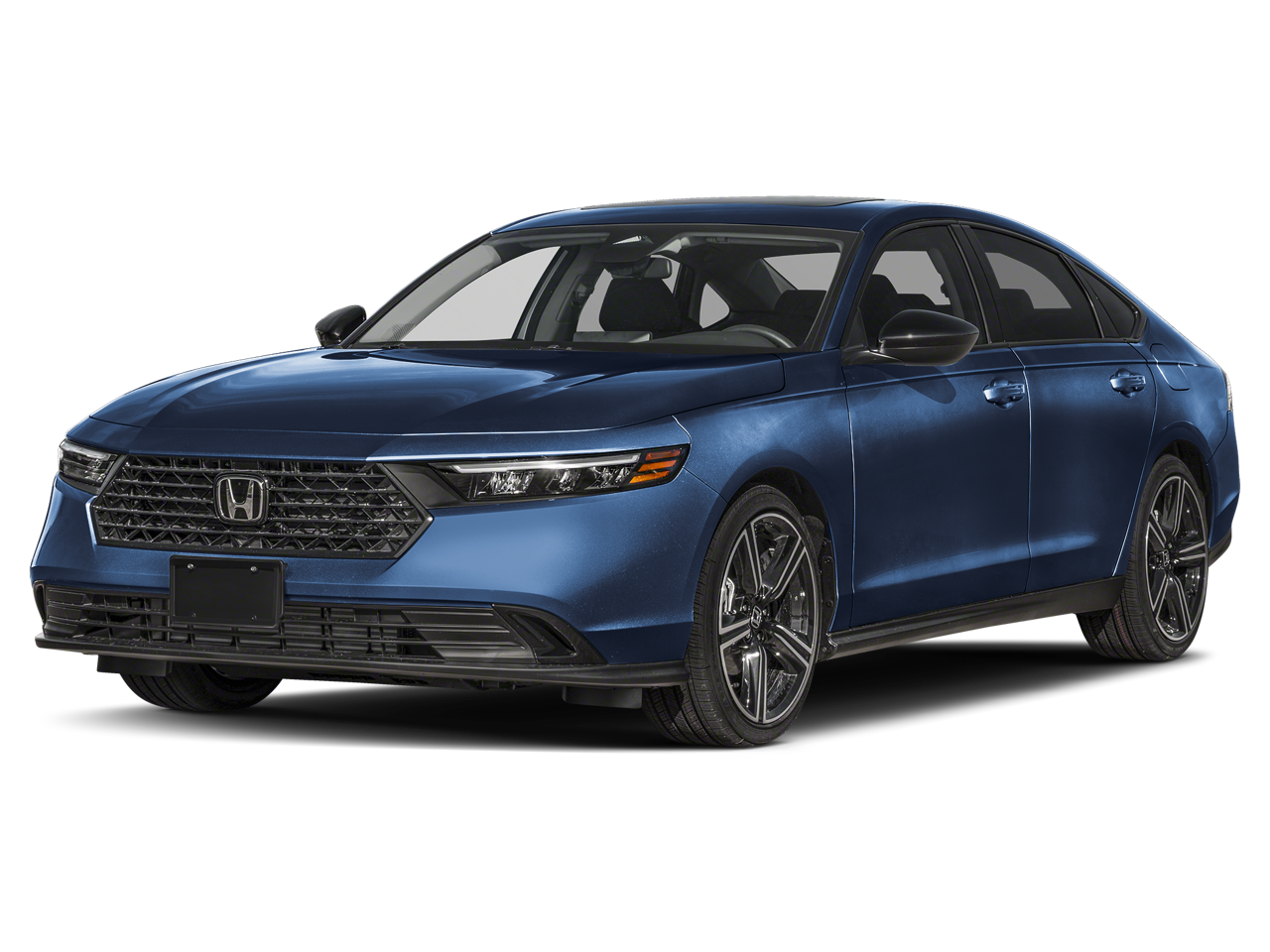 2026 Honda Accord SE in Canyon River Blue Metallic — front three-quarter view