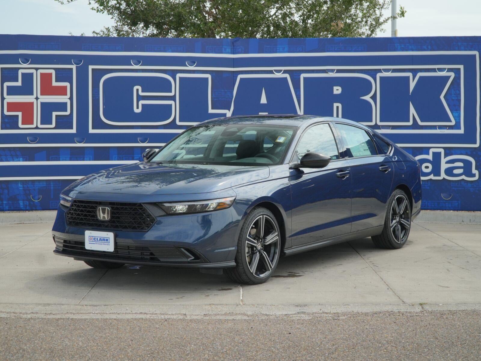 2026 Honda Accord SE in Canyon River Blue Metallic — front three-quarter view