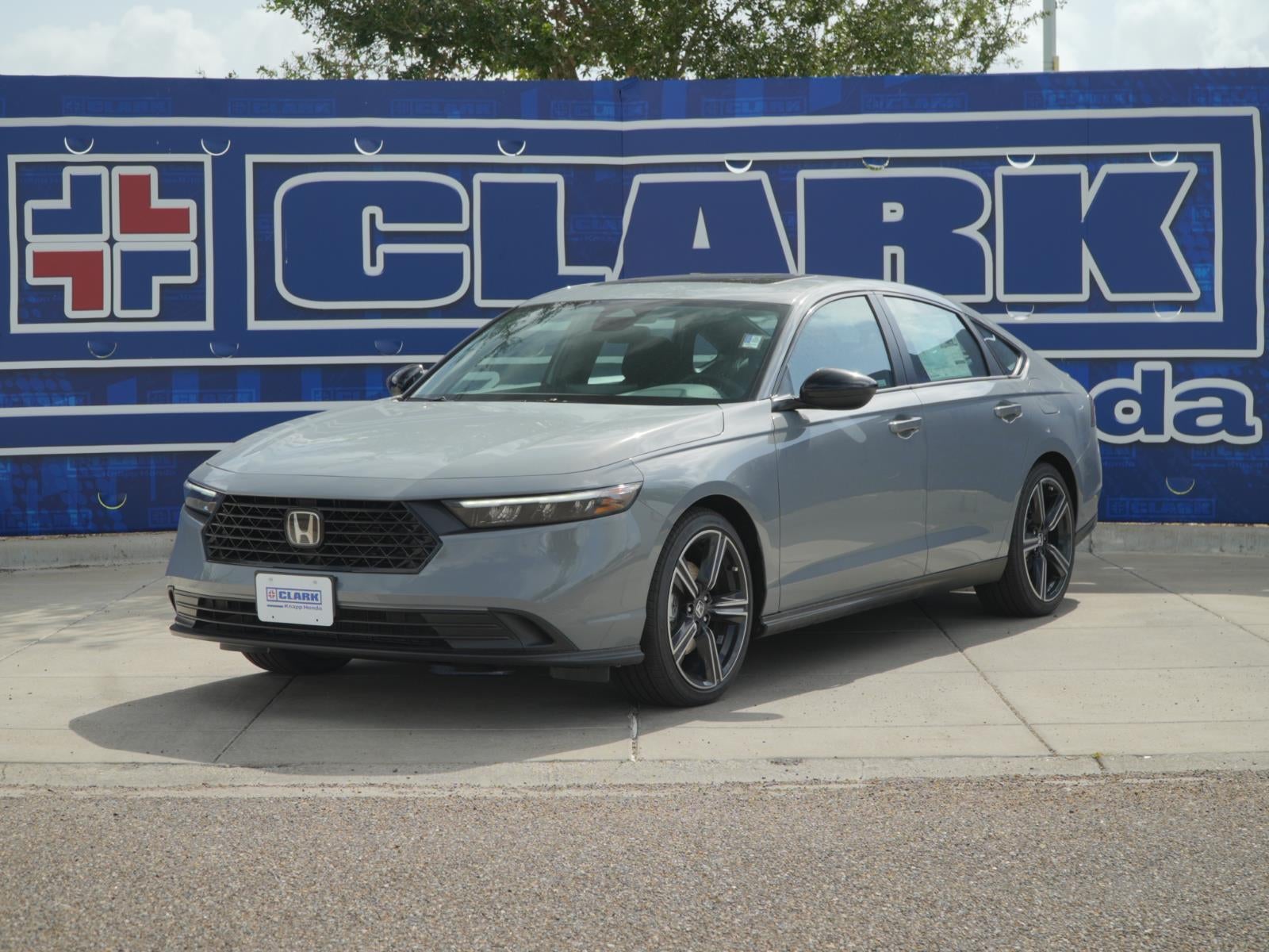 2026 Honda Accord Sport in Urban Gray Pearl — front three-quarter view