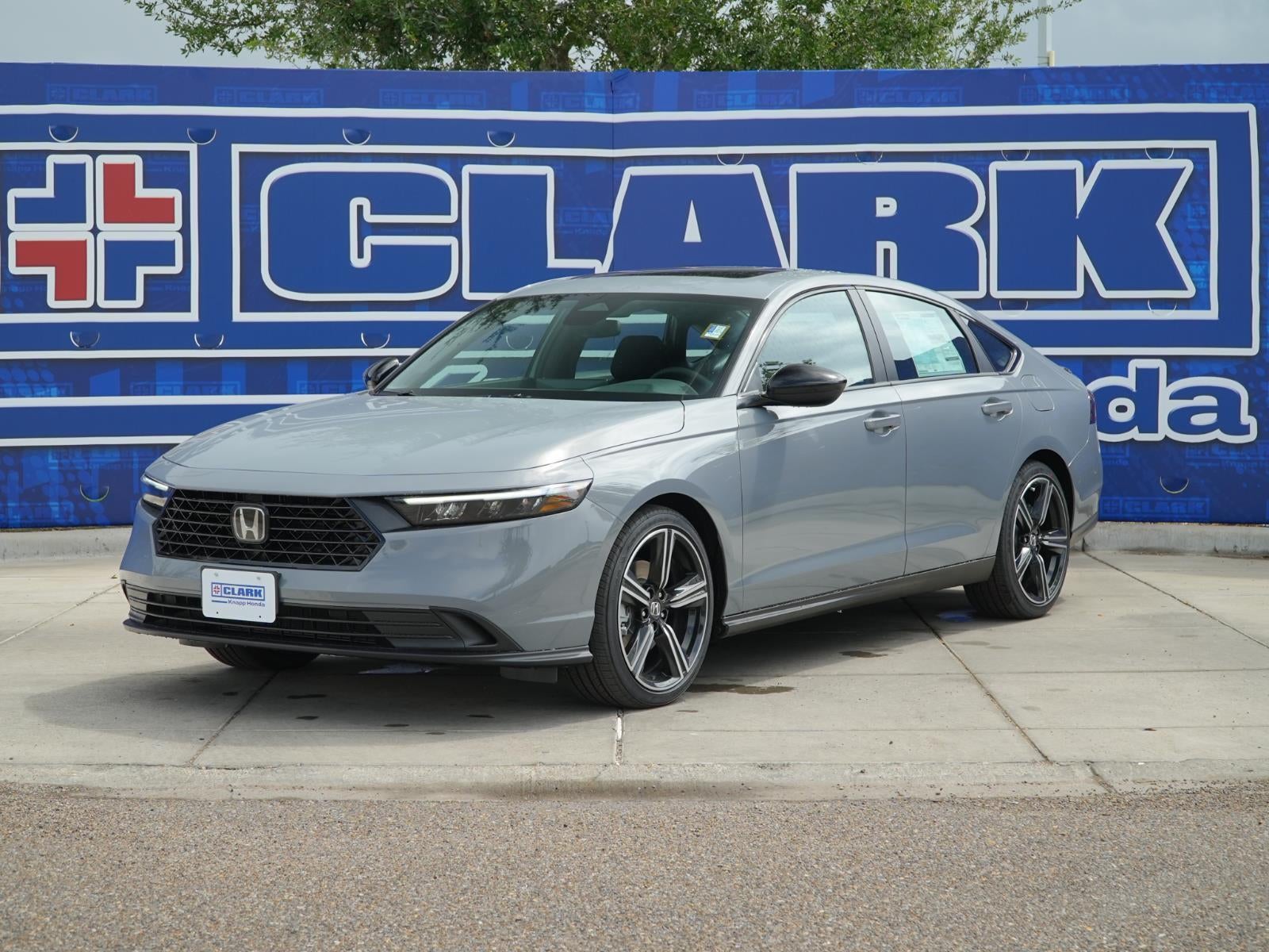 2026 Honda Accord Sport in Urban Gray Pearl — front three-quarter view