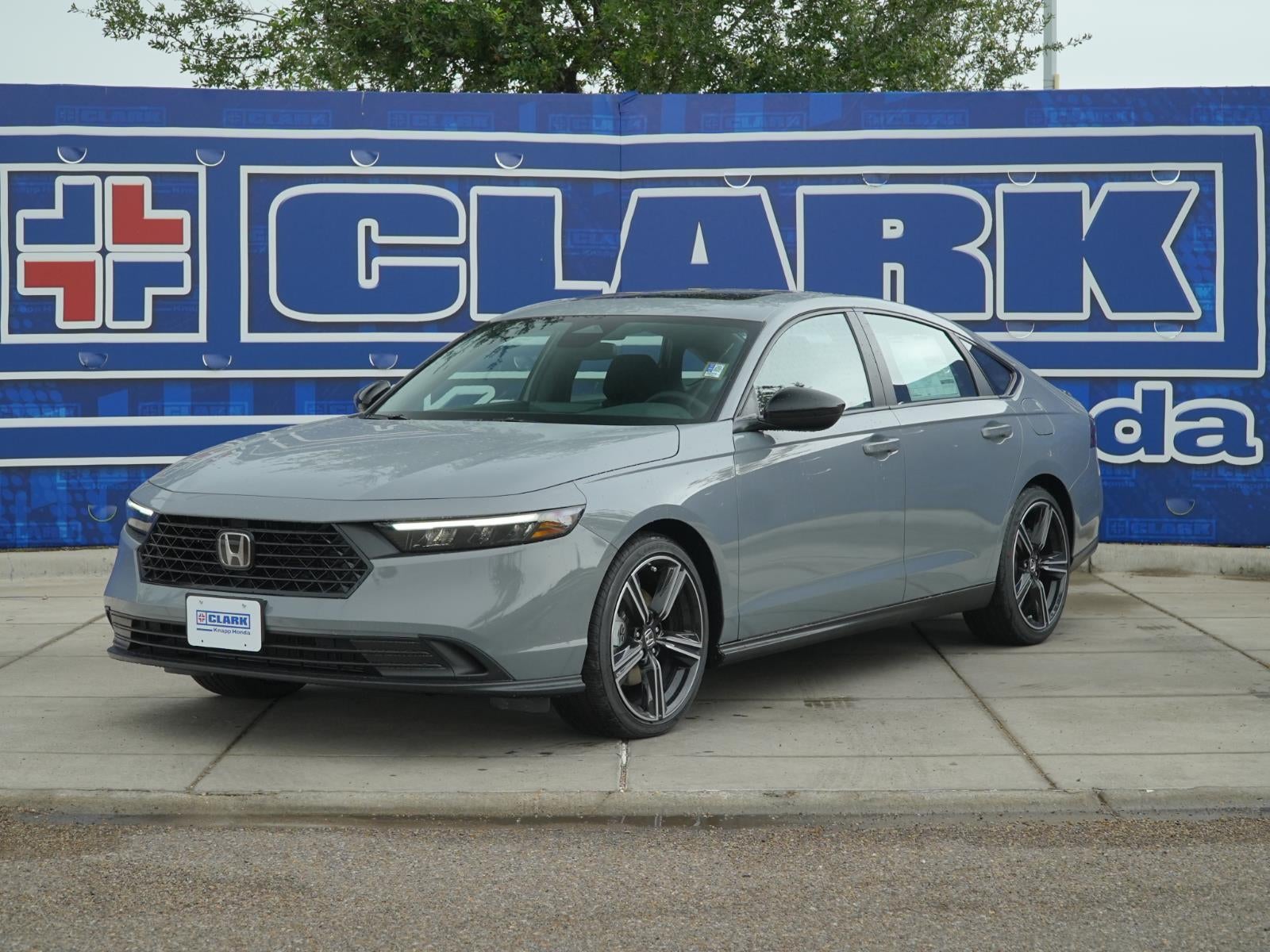 2026 Honda Accord Sport in Urban Gray Pearl — front three-quarter view